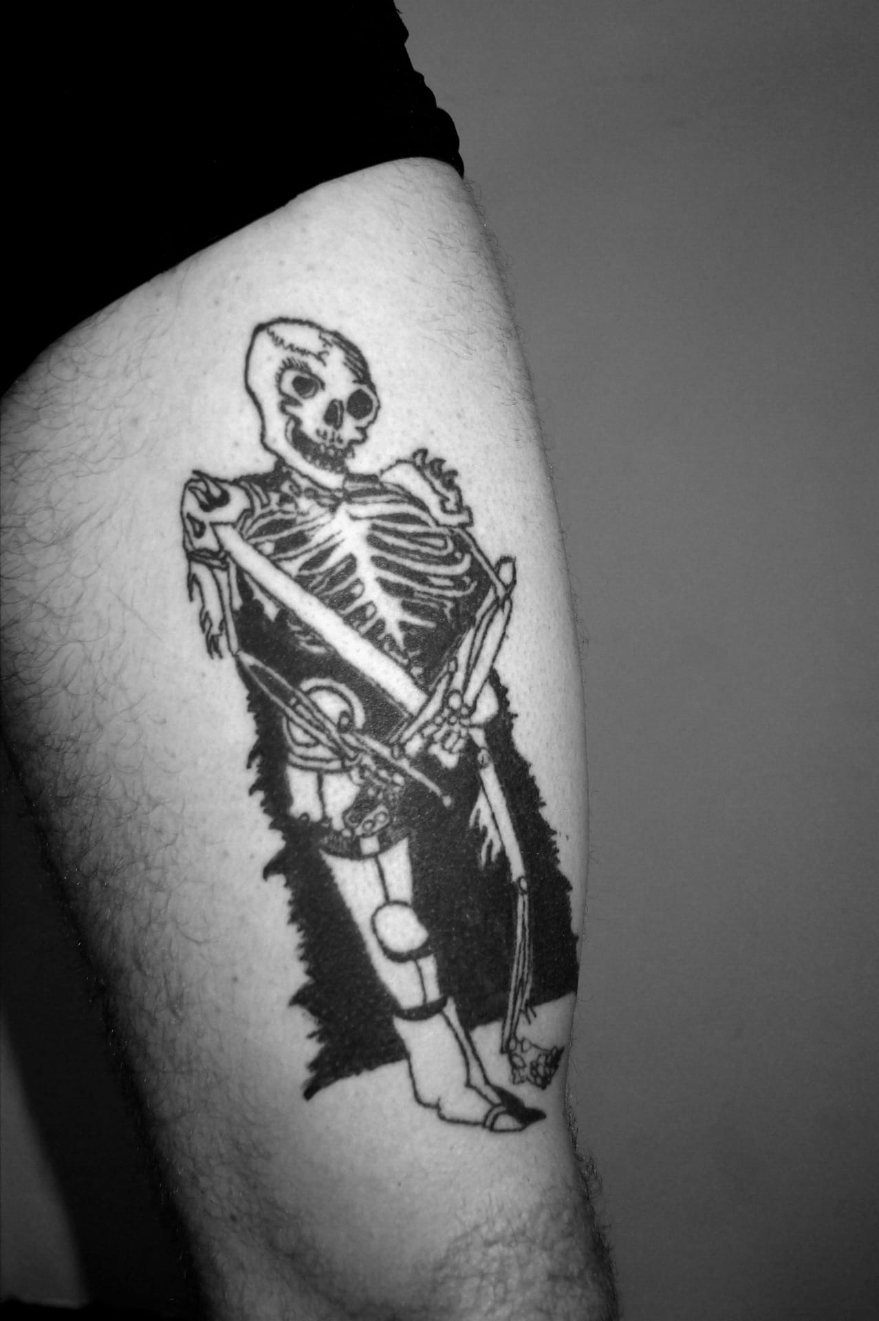 Red Baron Ink Tattoo  Had a blast with this Skeleton Warrior Tattoos by